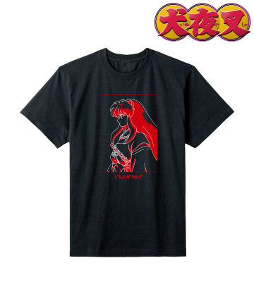 犬夜叉 ポリジン加工Tシャツ