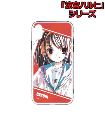 涼宮ハルヒ Ani-Art 強化ガラスiPhoneケース