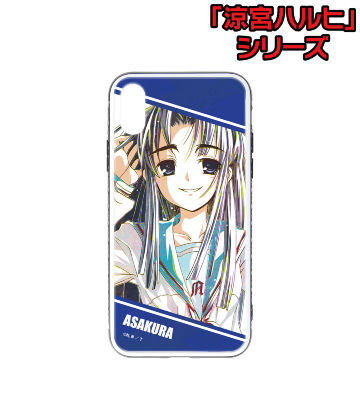 朝倉涼子 Ani-Art 強化ガラスiPhoneケース