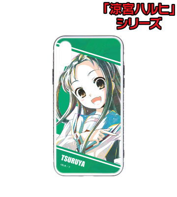 鶴屋さん Ani-Art 強化ガラスiPhoneケース