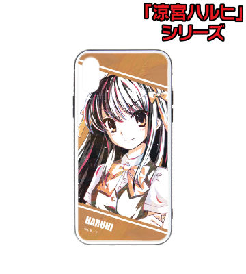 涼宮ハルヒ（消失ver.） Ani-Art 強化ガラスiPhoneケース