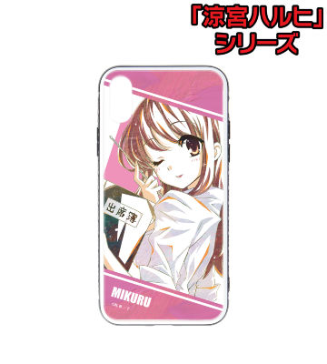朝比奈みくる（大人ver.） Ani-Art 強化ガラスiPhoneケース