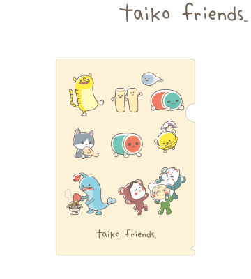たいこフレンズ クリアファイル