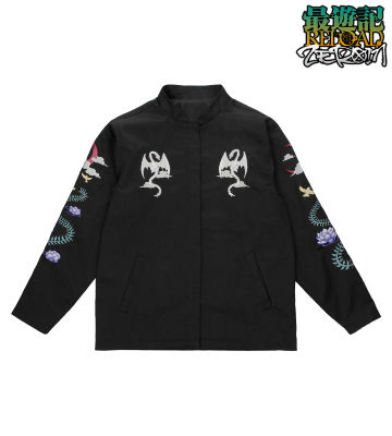 描き下ろしイラスト 花鳥風月ver. 着用 刺繍ジャケット