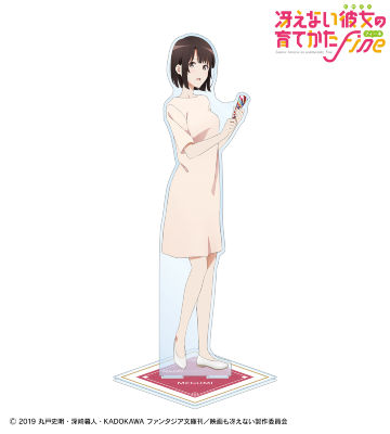 描き下ろしイラスト 加藤恵 1/7スケール BIGアクリルスタンド ＜詩羽 バースデー2022ver.＞