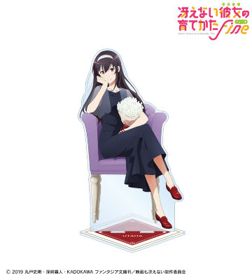 描き下ろしイラスト 霞ヶ丘詩羽 1/7スケール BIGアクリルスタンド ＜詩羽 バースデー2022ver.＞