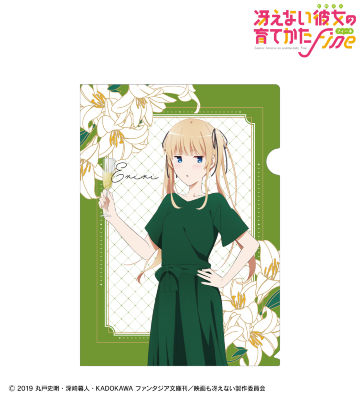 描き下ろしイラスト 澤村・スペンサー・英梨々 クリアファイル ＜詩羽 バースデー2022ver.＞