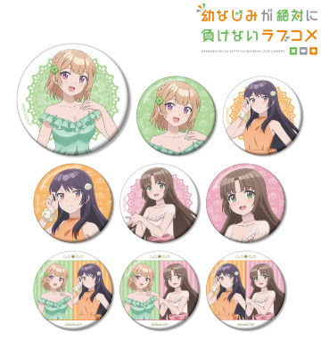 描き下ろしイラスト カラードレスver. トレーディング缶バッジ