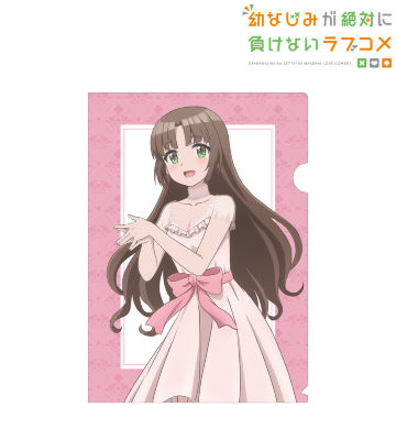 描き下ろしイラスト 桃坂真理愛 カラードレスver. クリアファイル