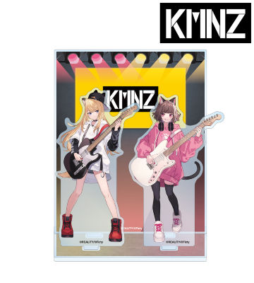 描き下ろしイラスト ギター演奏ver. アクリルジオラマ