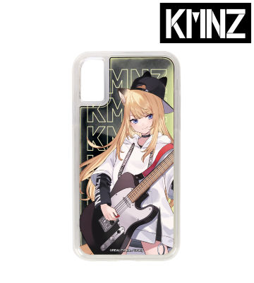 描き下ろしイラスト LITA ギター演奏ver. ネオンサンドiPhoneケース