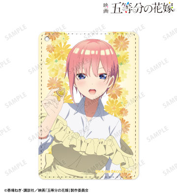 描き下ろしイラスト 中野一花 制服エプロンver. 1ポケットパスケース