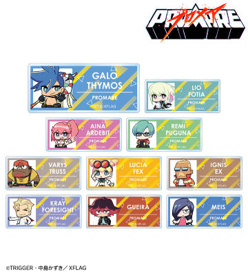トレーディング ちびキャラ アクリルネームプレート