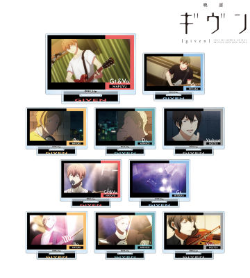 トレーディング場面写アクリルスタンド