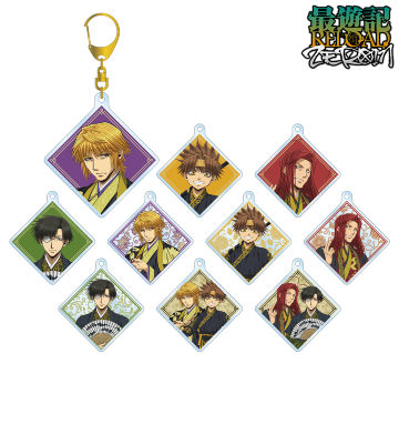 描き下ろしイラスト 漢服ver. トレーディングアクリルキーホルダー