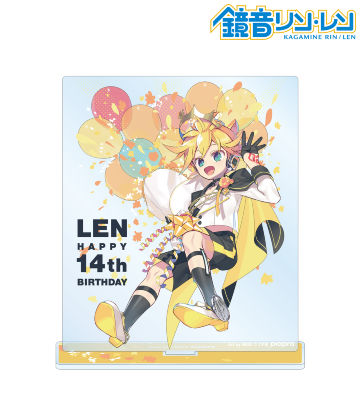 鏡音レン Happy 14th Birthday BIGアクリルスタンド