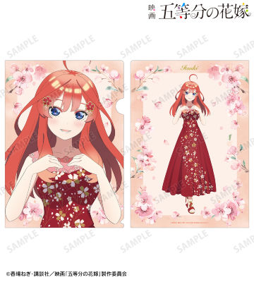 描き下ろしイラスト 五月 桜ドレスver. クリアファイル