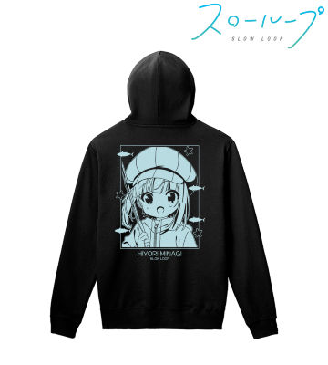 海凪ひより バックプリントパーカー