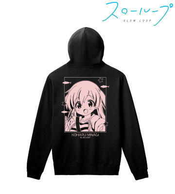 海凪小春 バックプリントパーカー