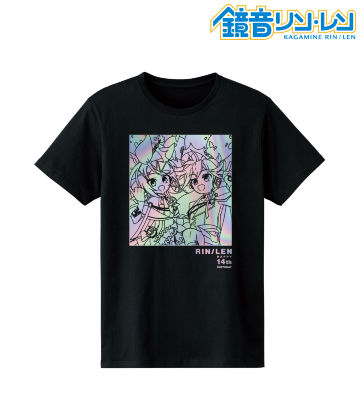 鏡音リン・レン Happy 14th Birthday ホログラムTシャツ