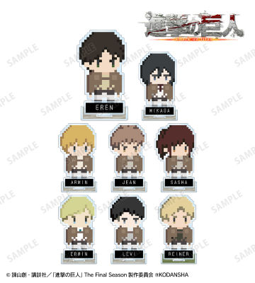 トレーディングアクリルスタンド（ワンナイト人狼コラボドット絵ver.）