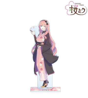 描き下ろしイラスト 巡音ルカ Art by kuro 1/7スケールBIGアクリルスタンド