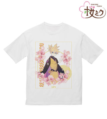 描き下ろしイラスト 鏡音レン Art by kuro BIGシルエットTシャツ