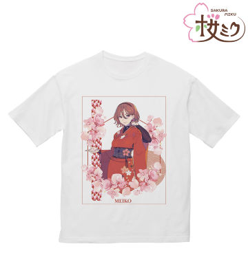 描き下ろしイラスト MEIKO Art by kuro BIGシルエットTシャツ