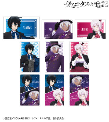 描き下ろしイラスト トランプモチーフver. トレーディングカードステッカー