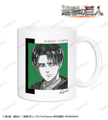 リヴァイ Ani-Art BLACK LABEL マグカップ