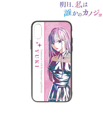 雪 Ani-Art 強化ガラスiPhoneケース