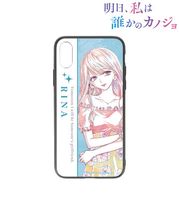 リナ Ani-Art 強化ガラスiPhoneケース