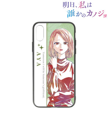 彩 Ani-Art 強化ガラスiPhoneケース