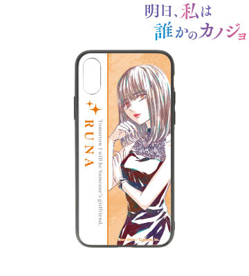 留奈 Ani-Art 強化ガラスiPhoneケース