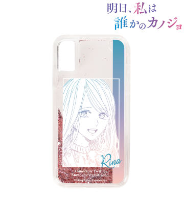 リナ グリッターiPhoneケース