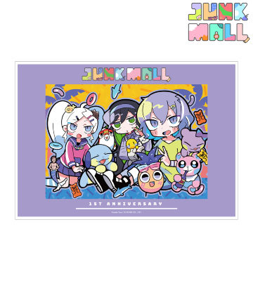 1周年イラスト A3マット加工ポスター