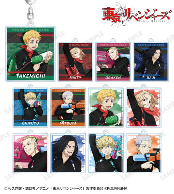 描き下ろしイラスト ウォーターガンバトルver. トレーディングアクリルキーホルダー