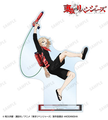 描き下ろしイラスト 佐野 万次郎 ウォーターガンバトルver. BIGアクリルスタンド