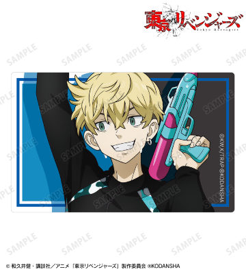 描き下ろしイラスト 松野 千冬 ウォーターガンバトルver. カードステッカー