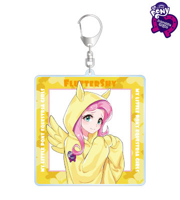 描き下ろしイラスト フラッターシャイ Art by 松本能人 BIGアクリルキーホルダー