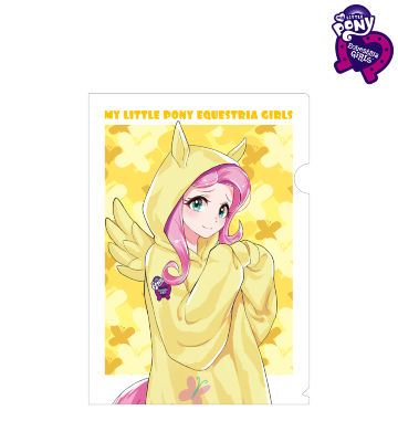 描き下ろしイラスト フラッターシャイ Art by 松本能人 クリアファイル