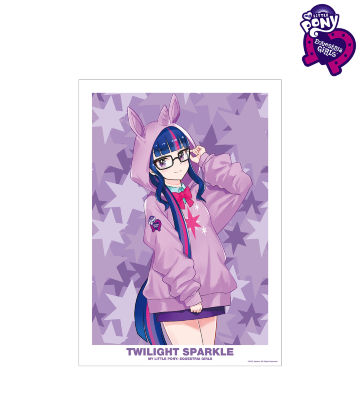 描き下ろしイラスト トワイライトスパークル Art by 松本能人 A3マット加工ポスター