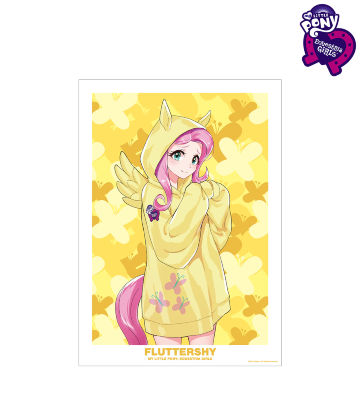 描き下ろしイラスト フラッターシャイ Art by 松本能人 A3マット加工ポスター