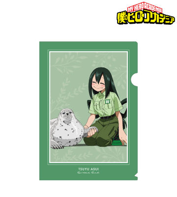 東武動物公園コラボ 描き下ろしビジュアル 蛙吹梅雨 飼育係ver. クリアファイル