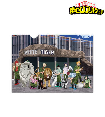 東武動物公園コラボ 描き下ろしビジュアル 集合 飼育係ver. クリアファイル