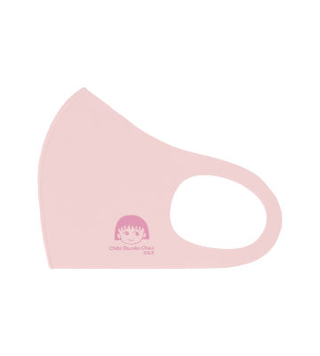まる子 抗菌ファッションマスク ピンク
