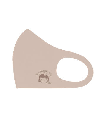 まる子 抗菌ファッションマスク ベージュ