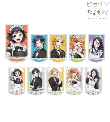 描き下ろしイラスト メイド＆執事ver. トレーディングアクリルスタンド