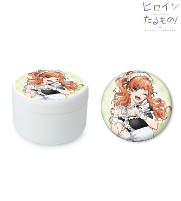 描き下ろしイラスト 服部樹里 メイド＆執事ver. 缶バッジ付きプチ缶ケース