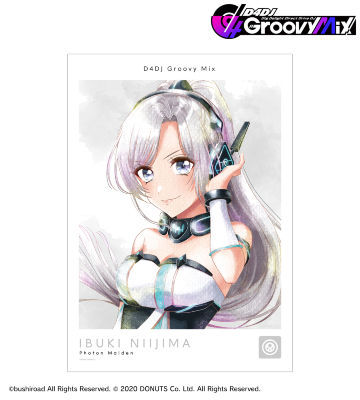 新島衣舞紀 Ani-Art aqua label 第2弾 A3マット加工ポスター